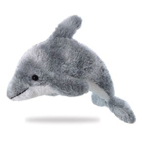 Aurora Mini Flopsies Dolphin Soft Toy. Free Tracked Postage!