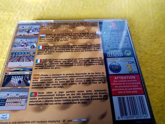 King of Bowling 2 PlayStation 1 Ps1 PlayStation 2 ps2 games Original
