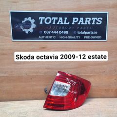 Skoda octavia 2009-12 estate taillight
