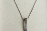 Vintage Sterling Silver 925 Pendant And Chain L-17 - 6,16g