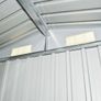Garden Storage Shed Anthracite Steel 204x132x186 cm Image 8