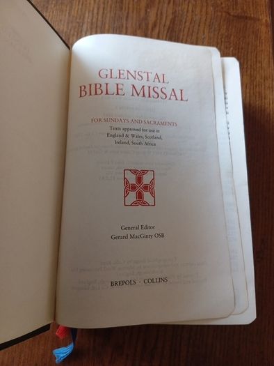 Catholic Bible Missal 1983 Leather Bound Vintage