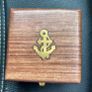 vintage reproduction compass hitler Solid Brass Push Button Compass Antique 3 Inch Nautical With Wooden Box Image 3