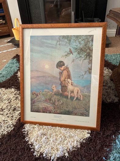 Vintage Margaret W. Tarrant Framed Print 1980
