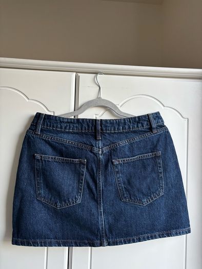 Primark Dark Blue Denim Mini Skirt