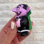 Hasbro 2018 Sesame Street Workshop The Count Chunky Figure approx. 2.75 Cake Topper Used Please see photos Image 6