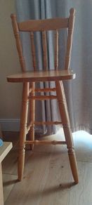 Wooden high stools