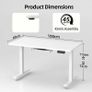 Electric Standing Desk and Chair Image 3