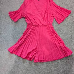 hot pink playsuit