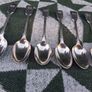 6 X Robert Stebbings Fiddle Pattern Victorian Teaspoons(153 grams) Image 3