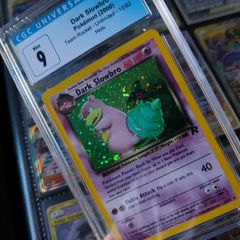 Dark Slowbro ! Holo ! from Team Rocket Set ! CGC 9 ! Mint ! 2000 ! Graded Pokemon Card ! PSA !