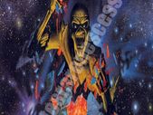 Iron Maiden Apollo Glasgow 1983 concert poster reproduction print