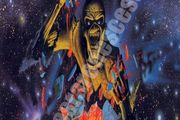 Iron Maiden Apollo Glasgow 1983 concert poster reproduction print