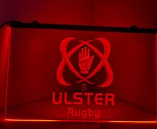 ulster rugby wall light