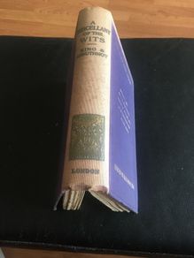 The Scholar's Library - A Miscellany of the Wits: select pieces by William King, John Arbuthnot. And other hands. edited by K.N. Colvile, MA