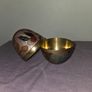 Cloisonne Brass Egg Trinket Box Image 3