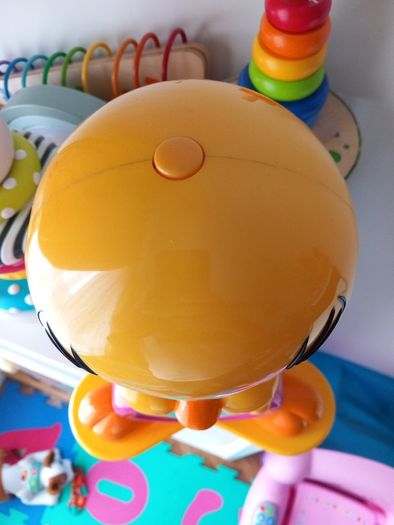 Rare Pink Tweety Alarm Clock, Tweety Table Clock, Tweety Clock, Table Clock, Clock, Tweety, Alarm Clock 1980's warmer bros looney tunes vintage