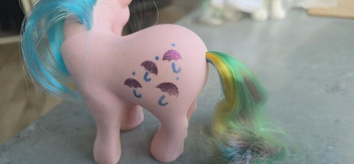 Parasol Rainbow Ponies MLP G1 My Little Pony 1983