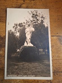 Old Postcard Jardin Ingles, "La Cigale", Buenos Aires, Argentina - free standard postage