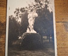 Old Postcard Jardin Ingles, "La Cigale", Buenos Aires, Argentina - free standard postage