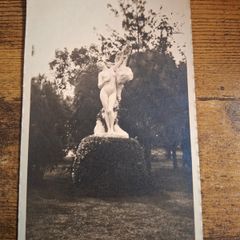 Old Postcard Jardin Ingles, "La Cigale", Buenos Aires, Argentina - free standard postage