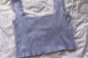 Purple crop top