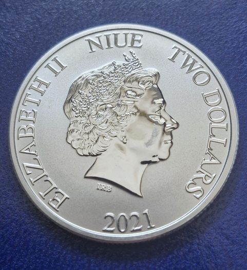 1 oz Silver Niue 2021  Pirates of the Caribbean - The Empress