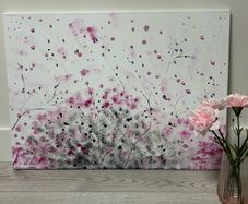 "Cherry Blossom" painting