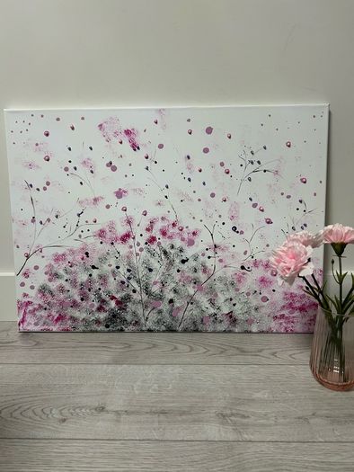 "Cherry Blossom" painting
