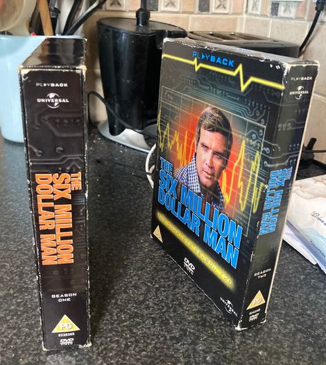 The Six Million Dollar Man DVD Box Sets (Season 1 & Season 2 Bundle)
