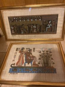 Egyptian artwork free postage