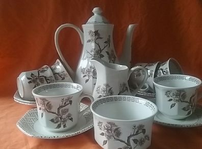 J. & G. Meakin "Innocense" Coffee Set