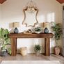 Rustic Brown Console Table  160cm Image 6