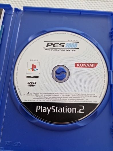 PES 2008 Pro Evolution Soccer PlayStation2 Ps2 Games Original