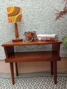 Teak stand, occasional table, end table, display stand, Teak plant stand
