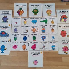 Mr Men and Little miss books