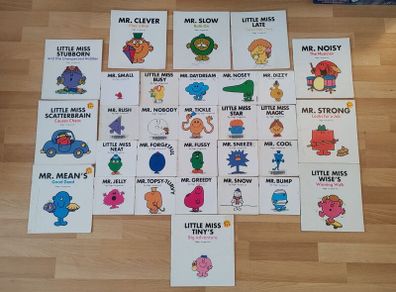 Mr Men and Little miss books