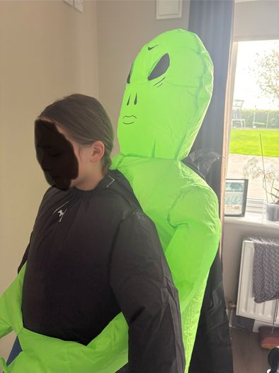 Kids Inflatable Alien Constume