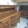 Hand-carved set of wooden furniture Image 2