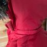 Puffer bomber jacket Polo Jeans Ralph Lauren Down Feather Warm Winter puffer Jacket with Removable Hood red size S Image 8