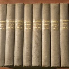 1819. Sir Walter Scott - Waverly Novels, Guy Mannering, Antiquary, Rob Roy, Tales of my Landlord, Old Mortality.