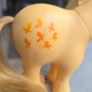 Butterscotch Original Ponies Flat Foot FF MLP G1 My Little Pony 1982 Image 2