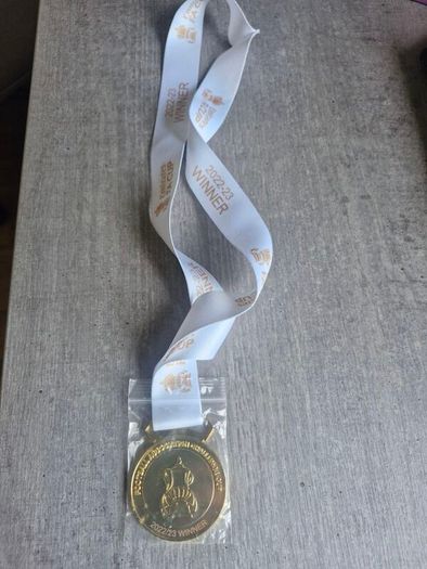 Collection of Brand new Man City Winners Medals