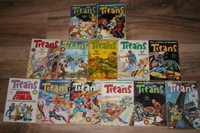 Vintage Titans Comics from 1977-1981