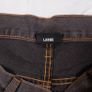 Revenge Charcoal Grey Brown Embroidered Logo Straight Leg Denim Jeans W31/L29 Image 5