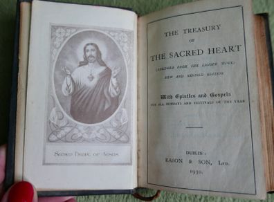 1930 The Treasury of The Sacred Heart with Epistles