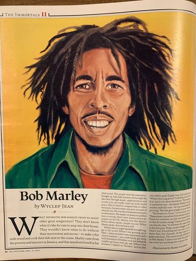 The Immortals - The 50 Greatest Artists of All Time - Rolling Stone Magazine - #946 - April 15, 2004
