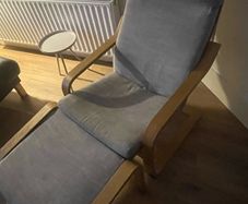 Ikea Poang Armchair plus Footstool