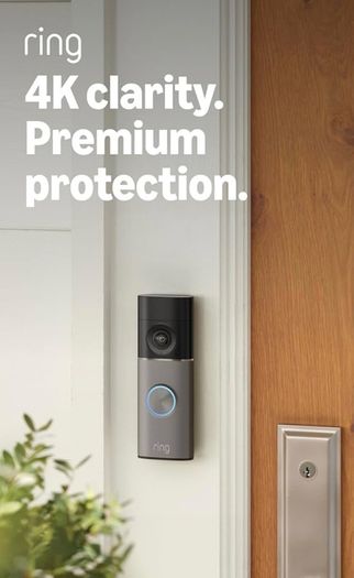 Ring Video Doorbell Pro 2nd gen ( 4k, newest generation ) Battery