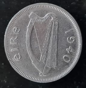 Ireland 1940 Six Pence 6d coin